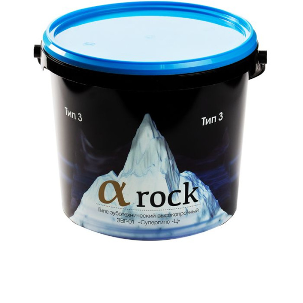 Супер гипс 5кг голубой, alfa-rock 3 класс